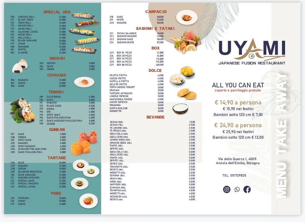 Menu_Ristorante Uyami_Anzola dell'Emilia_immagine_3