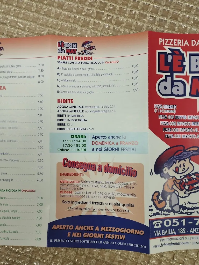 Menu_Pizzeria L'è Bon Da Mat_Anzola dell'Emilia_immagine_3