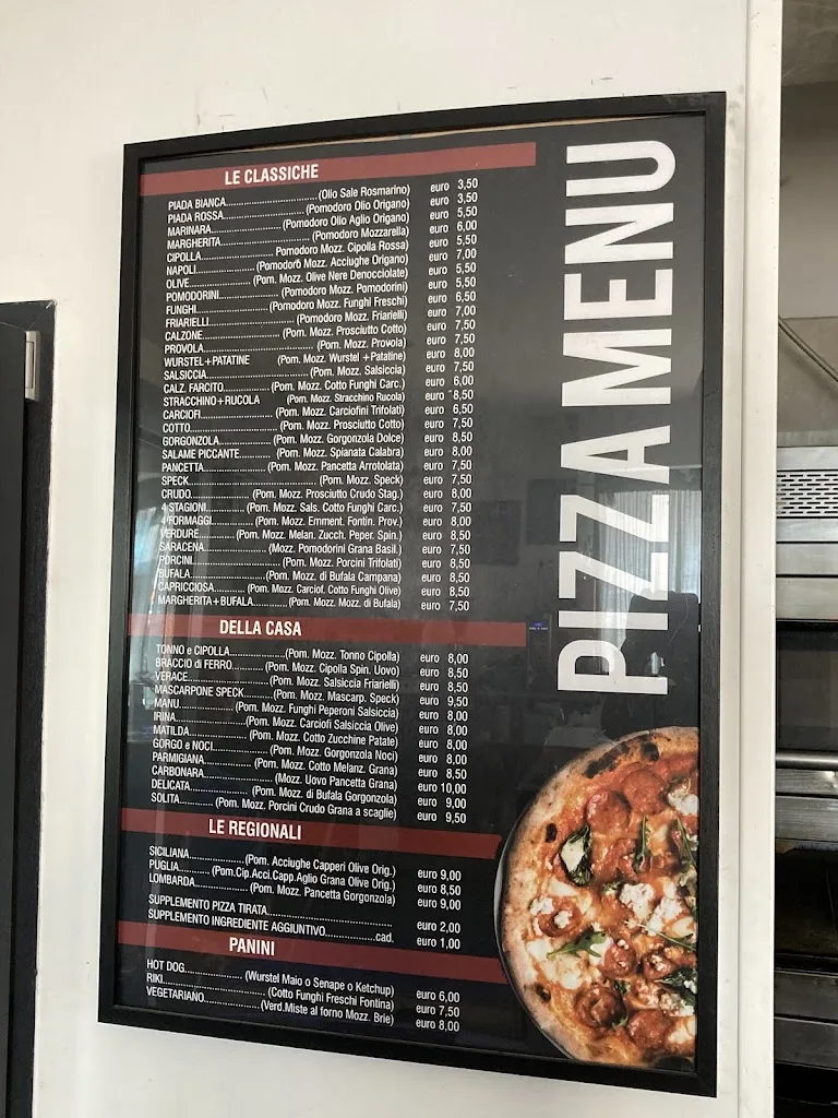 Menu_Ristorante La Palazzina Motel Pizzeria Di Ferrario Rita_Anzola dell'Emilia_immagine_1