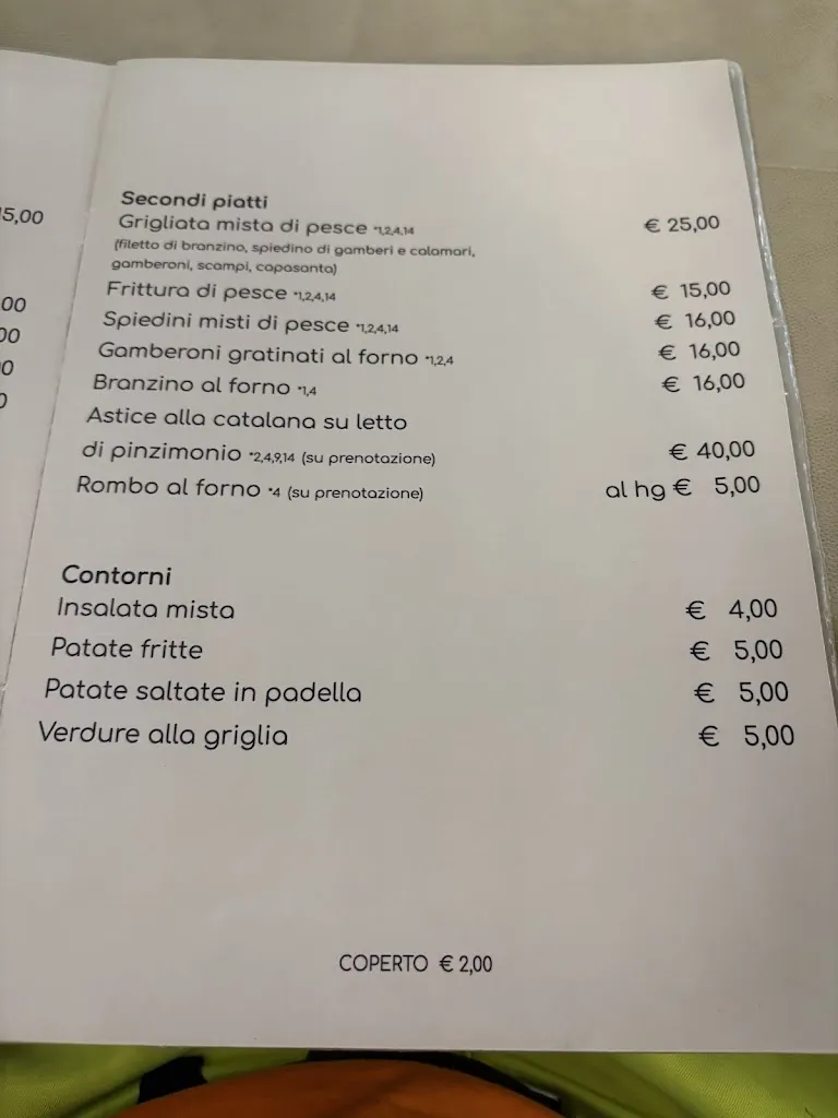 Menu_Bar Trattoria Da Chiara_Altedo_image_1