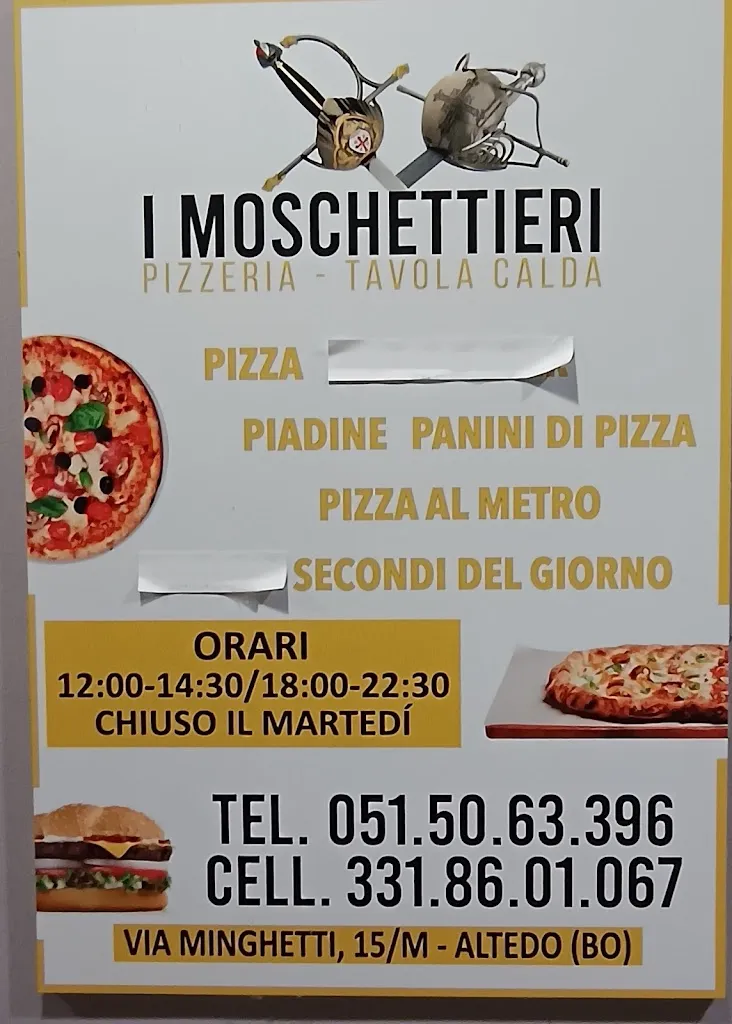 Menu_Pizzeria I Moschettieri_Altedo_image_4