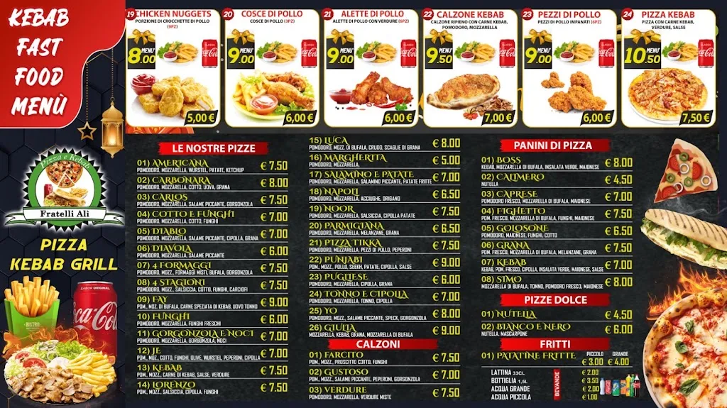 Menu_Pizza e kebab fratelli ali altedo_Altedo_immagine_1