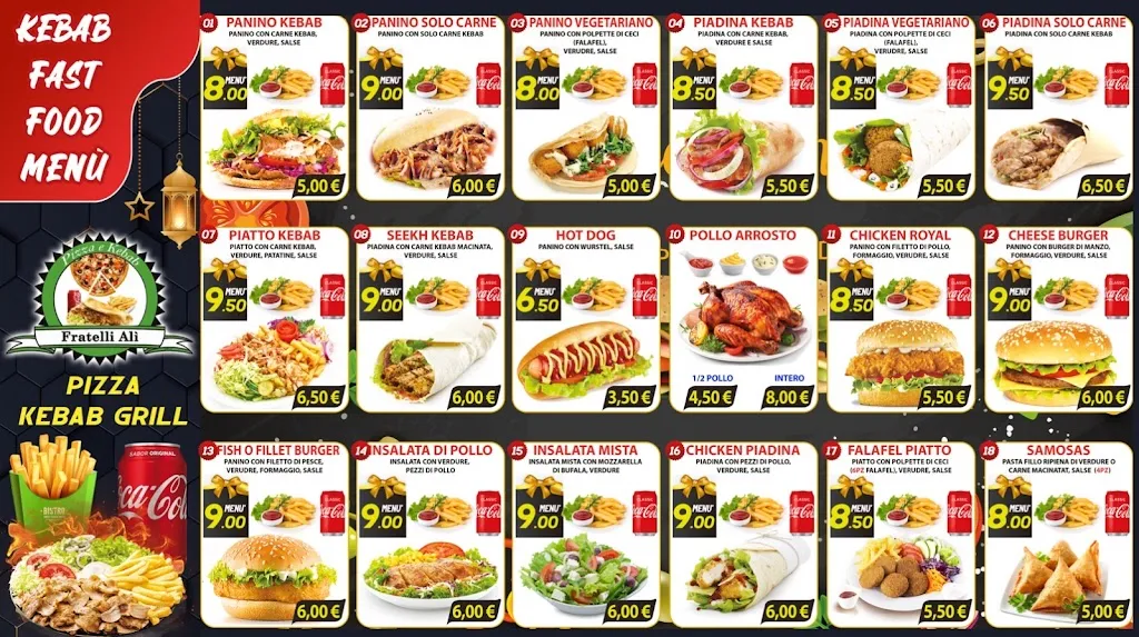 Menu_Pizza e kebab fratelli ali altedo_Altedo_immagine_2