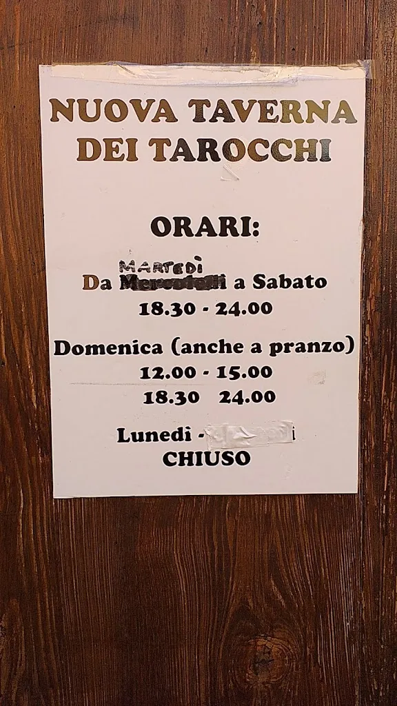 Menu_Taverna Dei Tarocchi_Altedo_image_1