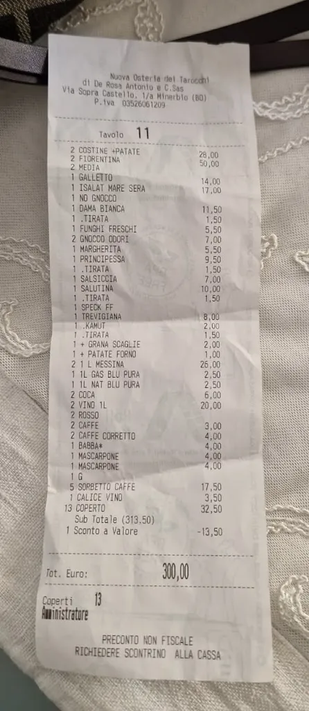 deborah zucchini_Taverna Dei Tarocchi_Altedo_review