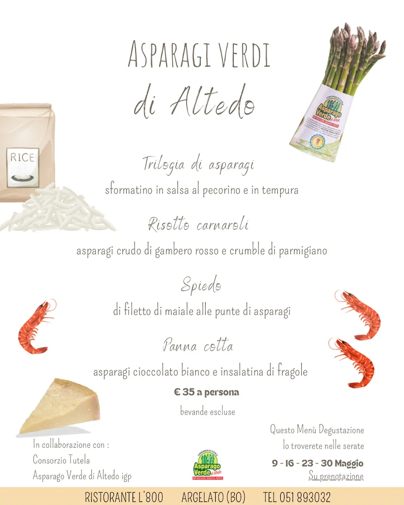 Menu_Ristorante L'800 Argelato Bologna_Argelato_image_1