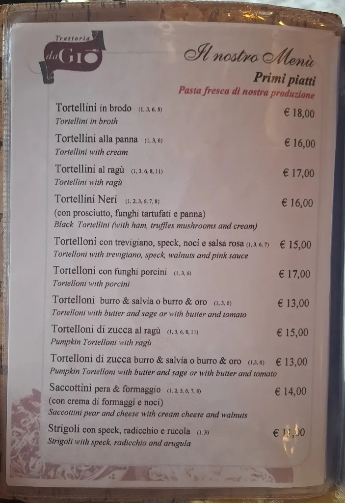 Menu_Trattoria Da Gio'_Argelato_image_2