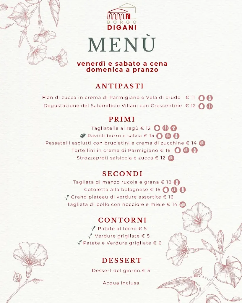 Menu_Borgo Digani_Argelato_imagen_2