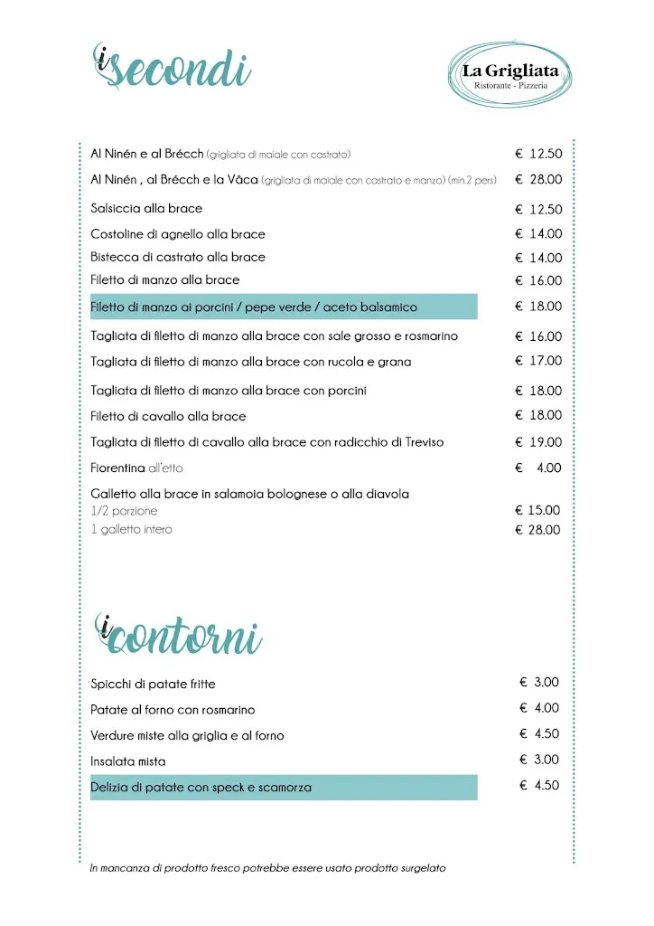 Menu_Ristorante La Grigliata_Argelato_image_1