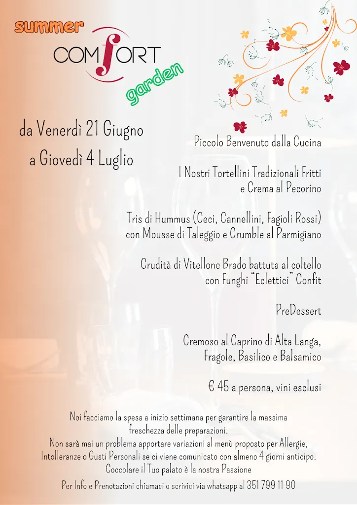 Menu_Comfort Home Restaurant_Argelato_image_1