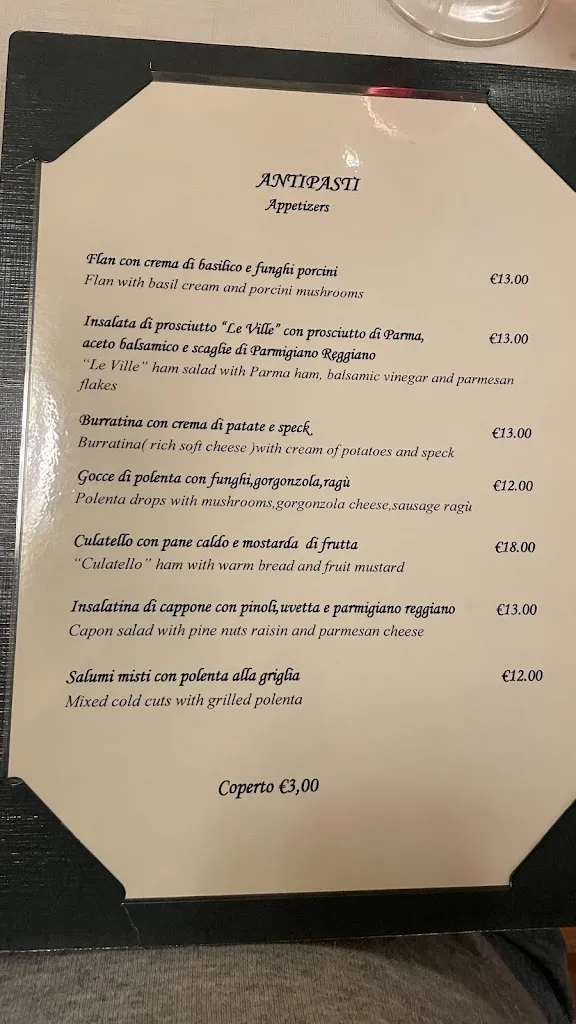 Menu_Le Ville_Baggiovara_image_2