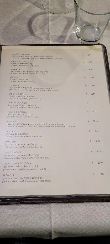 Menu_Il Setaccio_Baggiovara_imagen_2