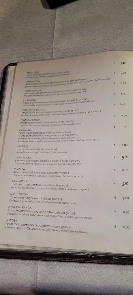 Menu_Il Setaccio_Baggiovara_imagen_4