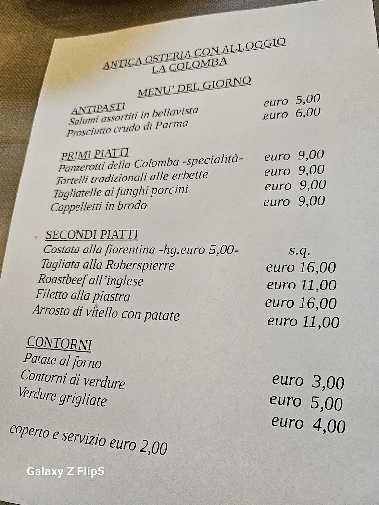 Menu_Antica Osteria La Colomba_Bardi_image_2