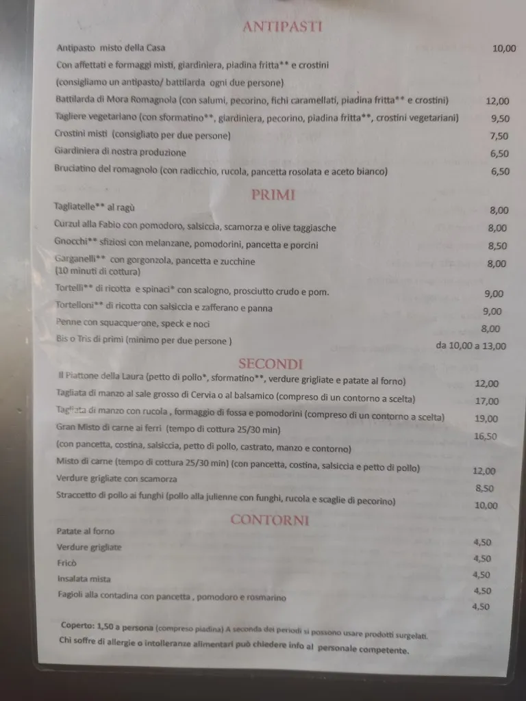 Menu_Osteria Della Serafina_Bertinoro_image_1
