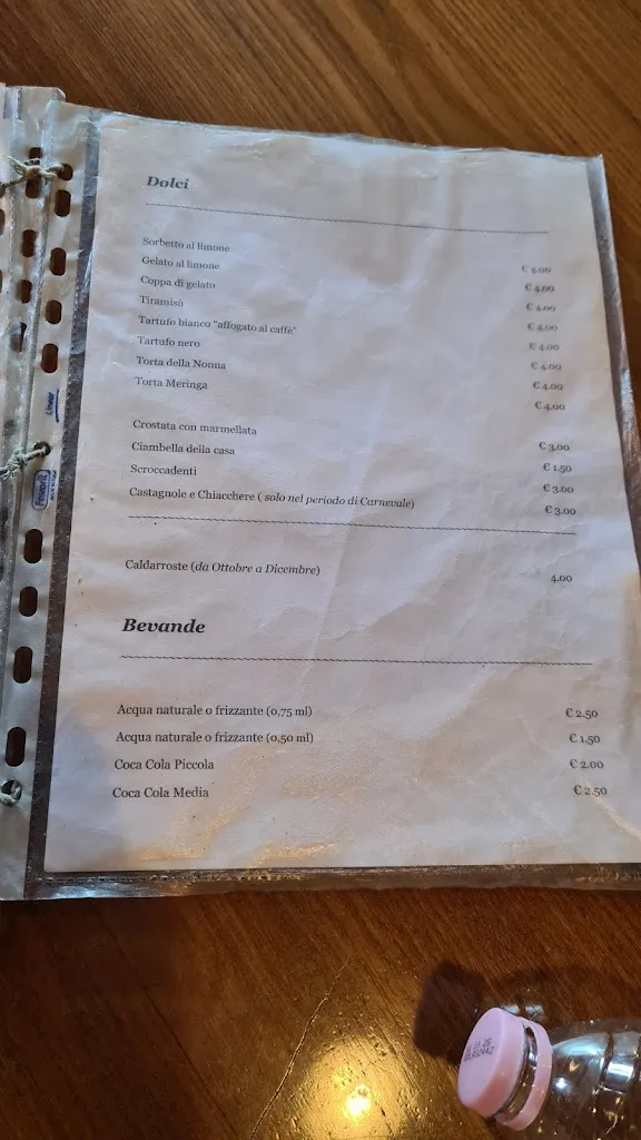 Menu_Osteria La Vecchia Sburgnaza_Bertinoro_image_1