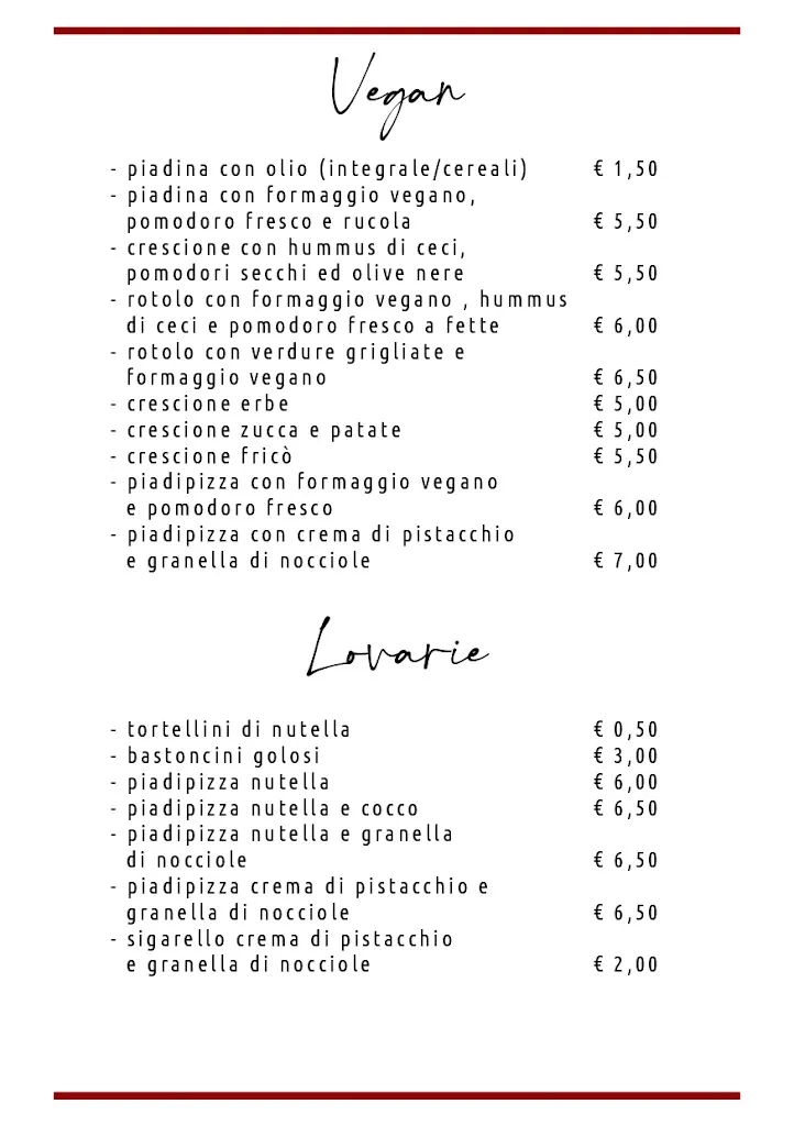 Menu_L'Officina Della Piada_Bertinoro_image_4
