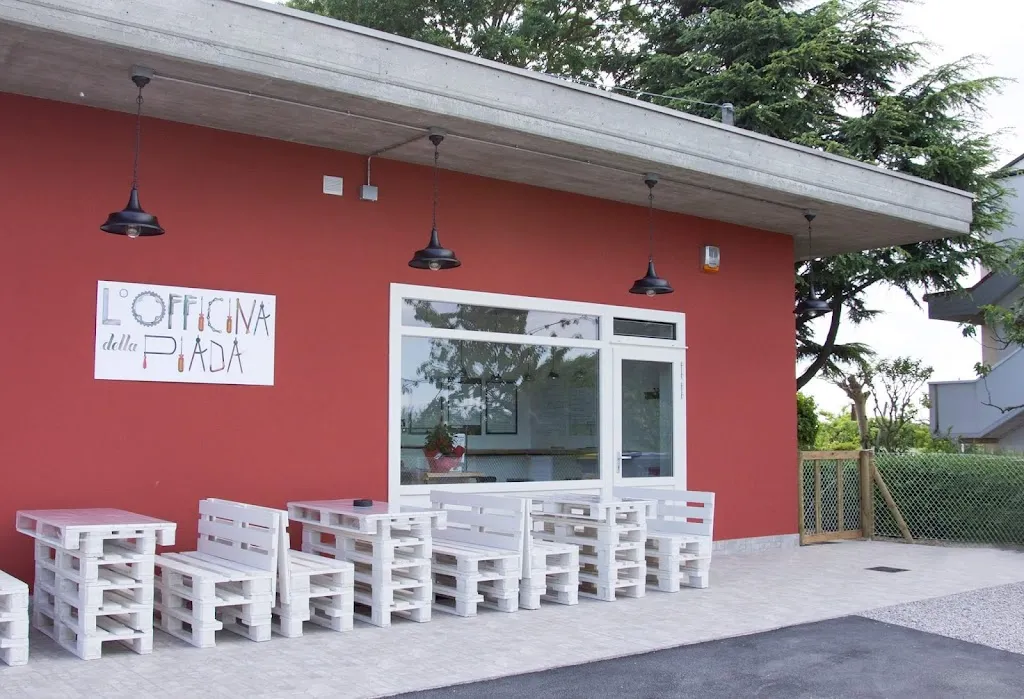 L'Officina Della Piada restaurant in Bertinoro