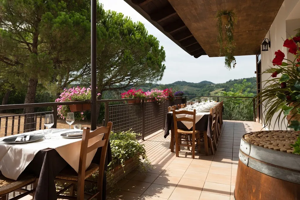 Al Caminetto restaurant in Bertinoro