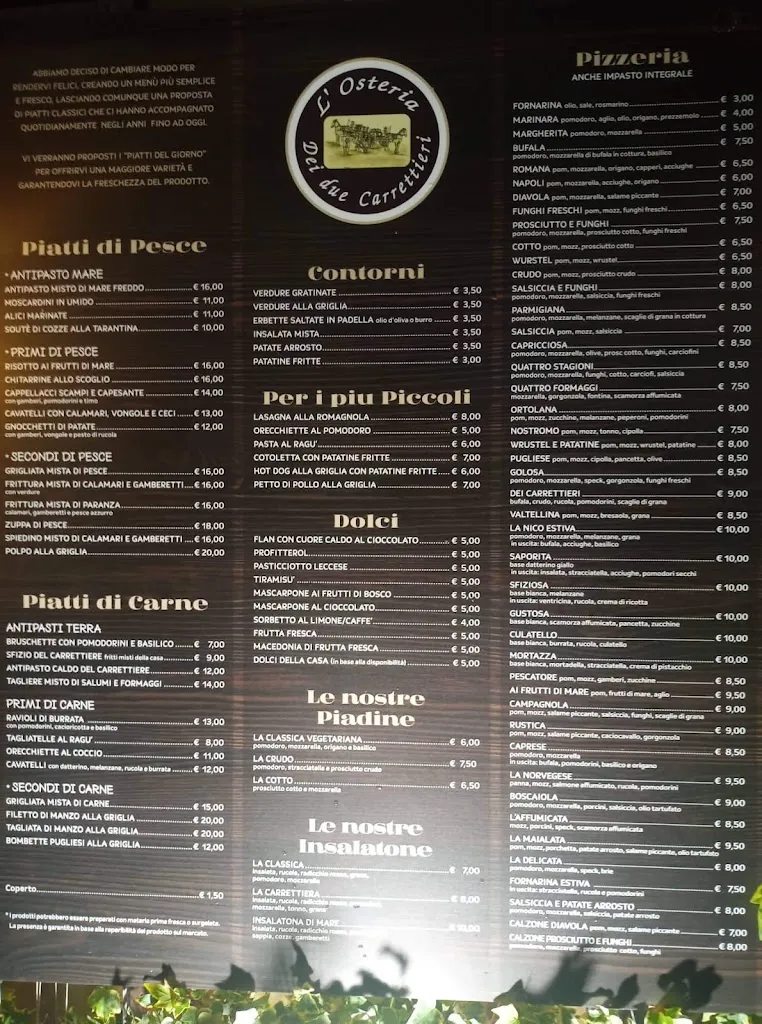 Menu_Osteria Dei Due Carrettieri_Bellaria-Igea Marina_image_1
