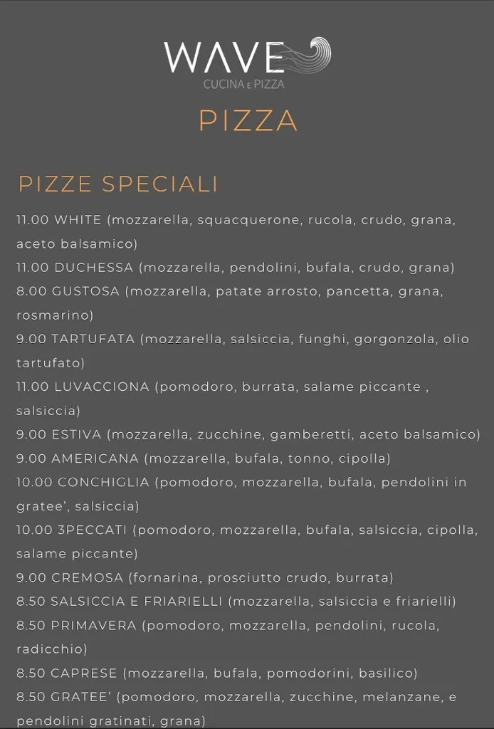 Menu_Wave Ristorante Pizzeria_Bellaria-Igea Marina_image_1