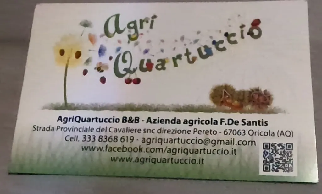 Olivier Vermeulen_AgriQuartuccio b&b / Q ristorante_Oricola_Bewertung