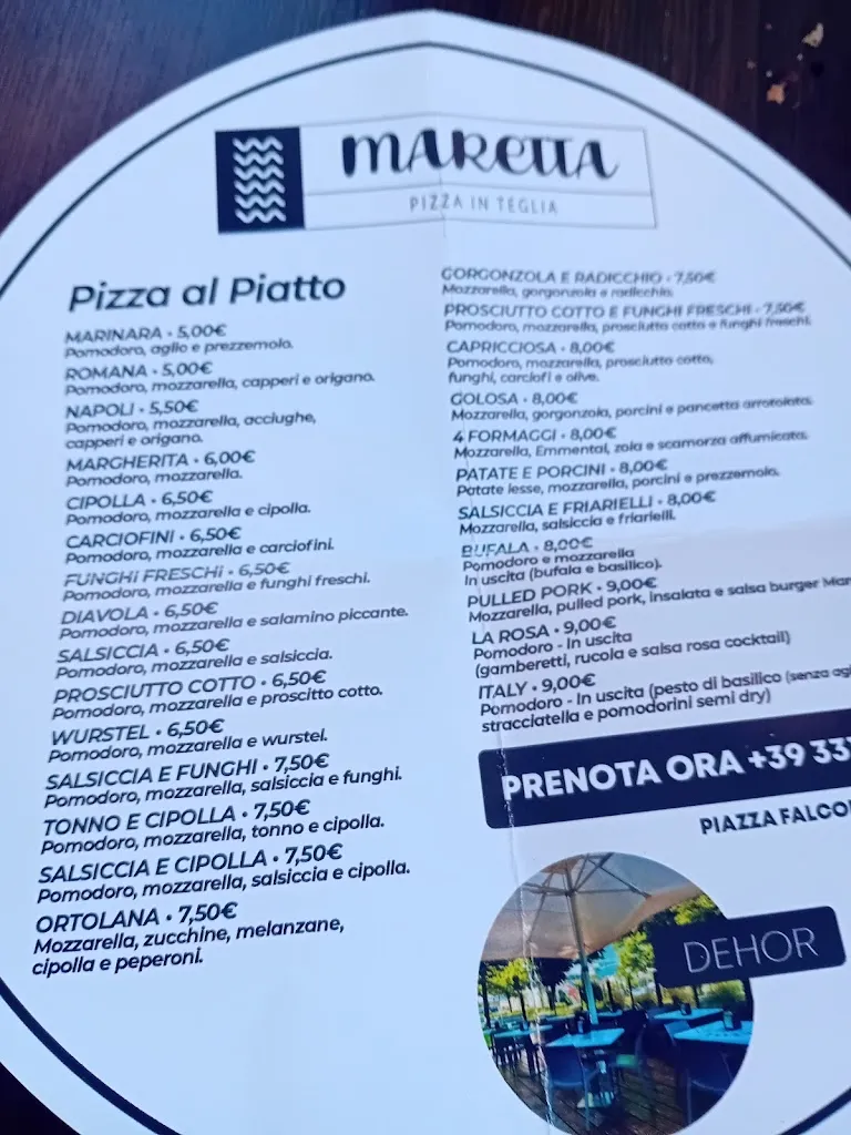 Menu_Maretta Pizzeria Igea Marina_Bellaria-Igea Marina_image_1