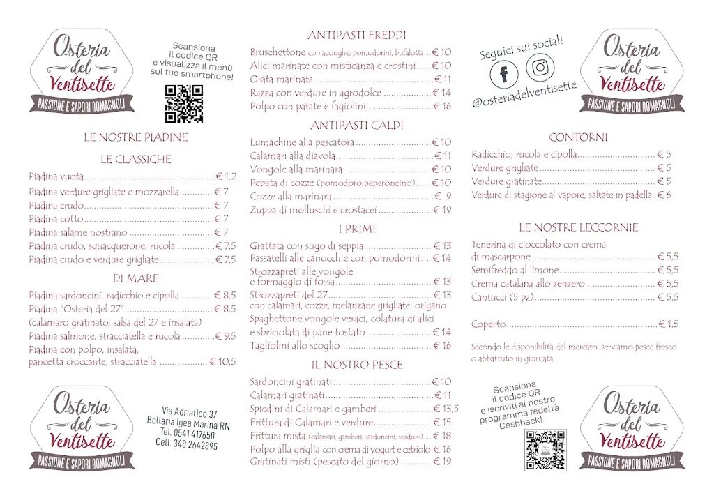 Menu_Osteria del Ventisette_Bellaria-Igea Marina_image_1