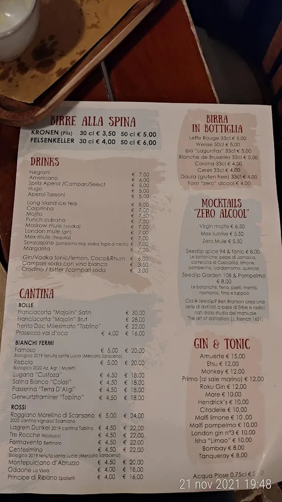 Menu_Senzaspine Tapas Bar Ristorantino_Bellaria-Igea Marina_immagine_2
