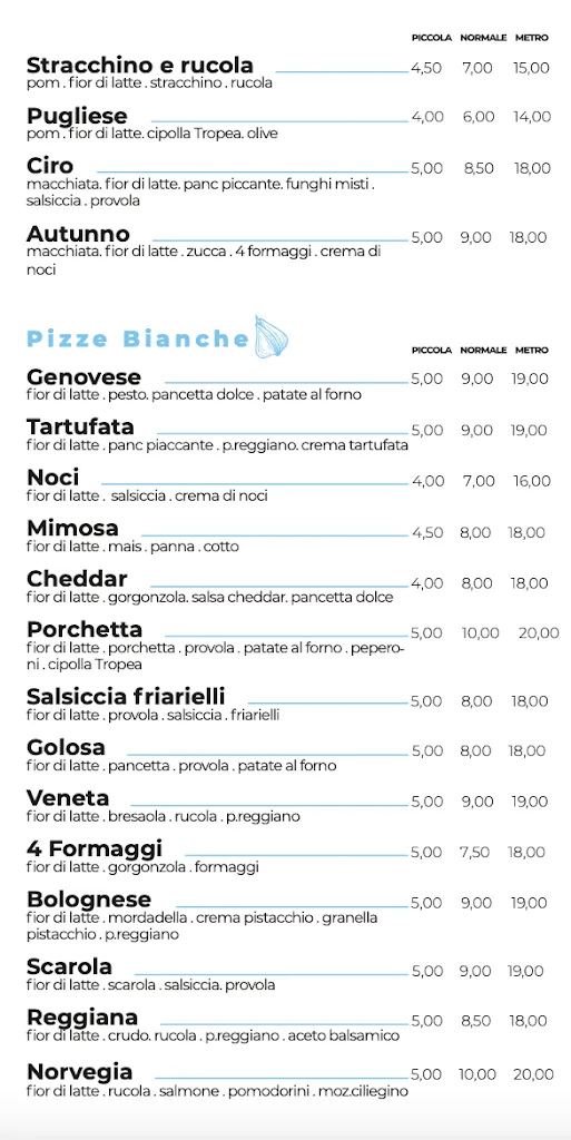 Menu_Ciro Pizzeria_Bibbiano_immagine_4