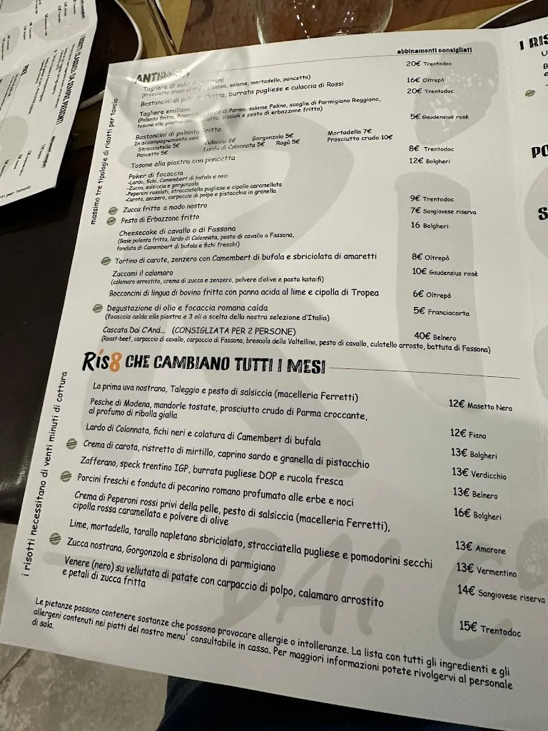 Menu_Risotto DAI C'ANDOM Cavriago_Bibbiano_image_3