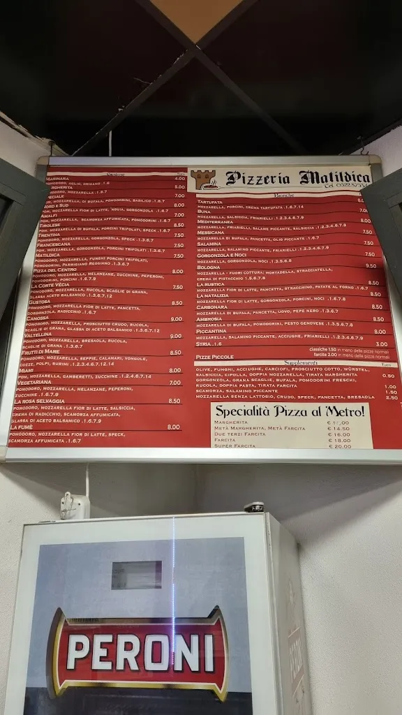 Menu_Pizzeria Matildica_Bibbiano_image_1