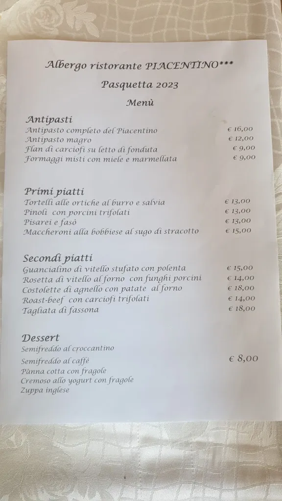 Menu_Albergo Ristorante Piacentino_Bobbio_image_1