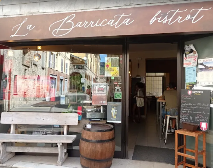 La Barricata Bistrot restaurant in Bobbio