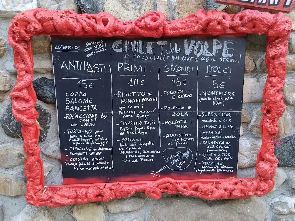 Menü_Chalet della Volpe_Bobbio_Bild_2