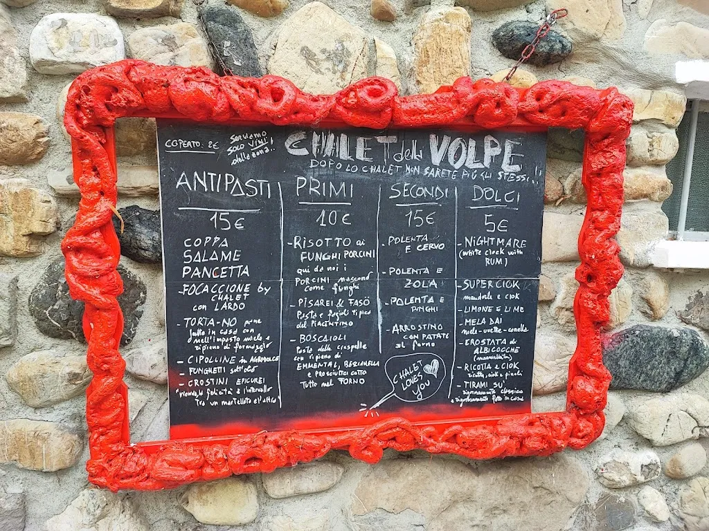 Menü_Chalet della Volpe_Bobbio_Bild_4