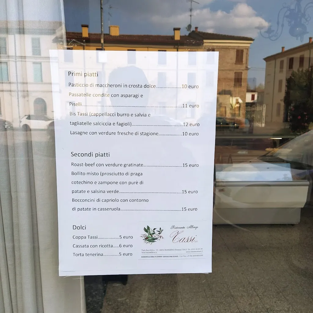 Menu_Ristorante Hotel Tassi_Bondeno_image_2