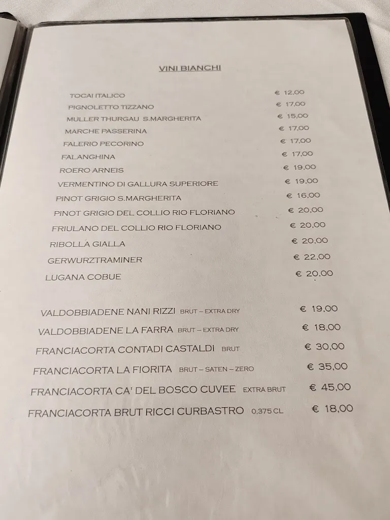Menu_Ristorante Pizzeria Cafe' del Ricordo_Bondeno_image_1