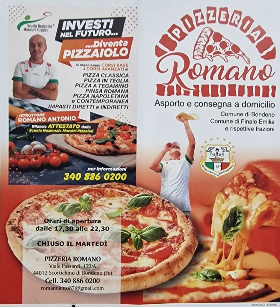 Menu_Forno Pizzeria Romano_Bondeno_image_1