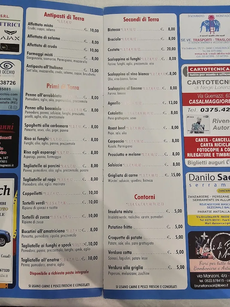 Menu_Pizzeria Ristorante da Luisa_Boretto_image_1