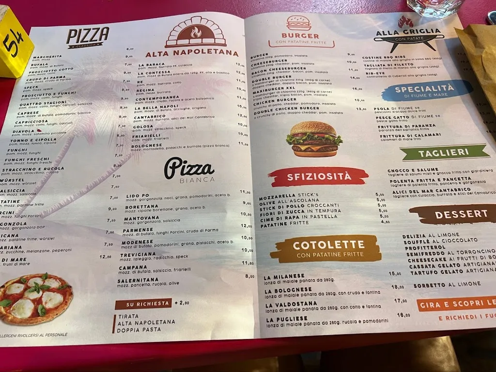 Menu_La Baraca - Lido Po Boretto_Boretto_image_1