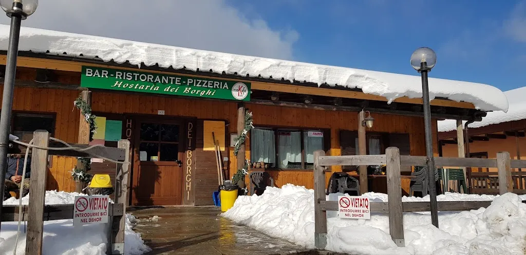 Hostaria dei Borghi restaurant in Borghi