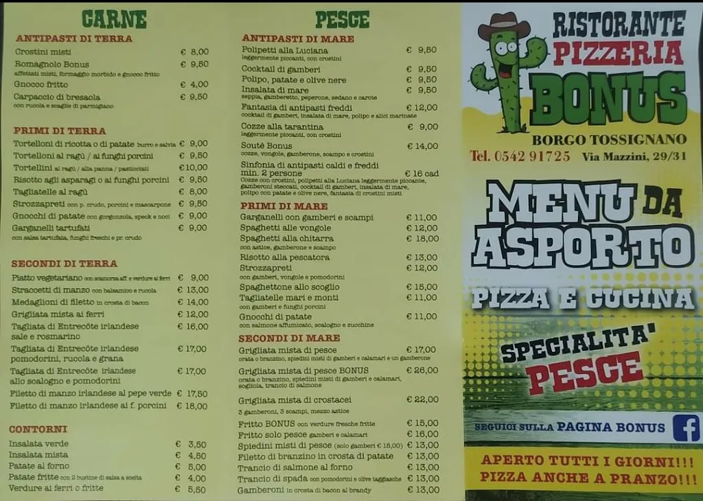 Menu_BONUS RISTORANTE PIZZERIA SPECIALITÀ PESCE_Borgo Tossignano_image_3