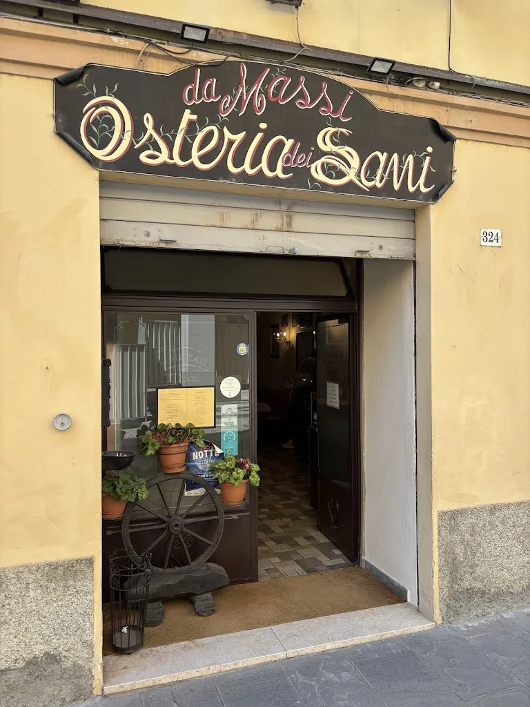 Osteria dei Sani restaurant in Borgonuovo