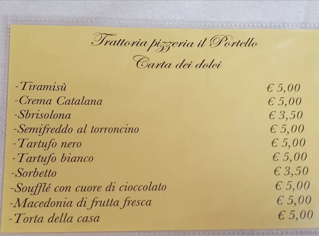 Menü_Trattoria Pizzeria al Portello_Borgo Val di Taro_Bild_3