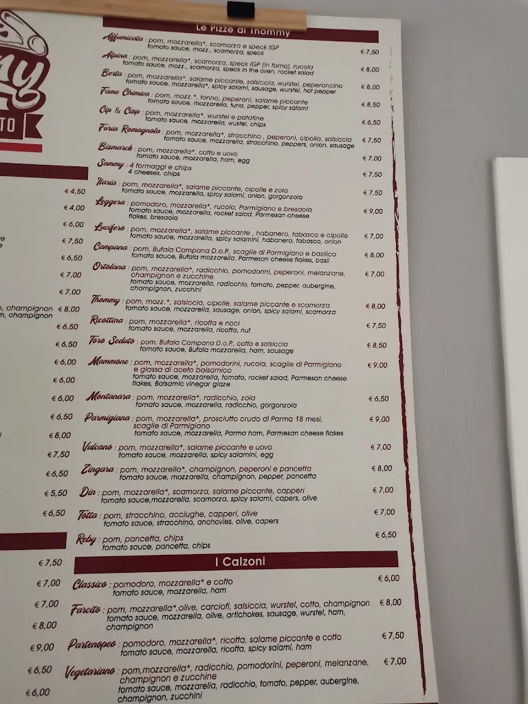 Menu_Pizzeria da thommy_Borgo Val di Taro_image_1