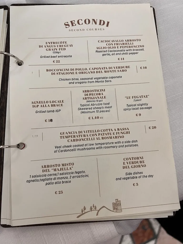 Menu_Ristorante Pizzeria Majella_Pacentro_image_2