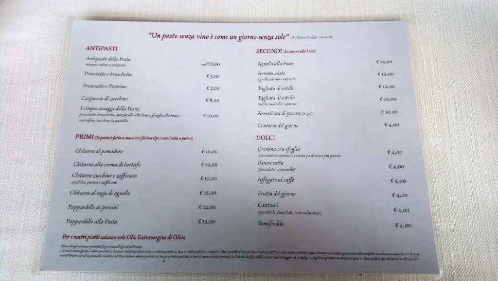 Menu_Posta Pacentrana_Pacentro_image_2