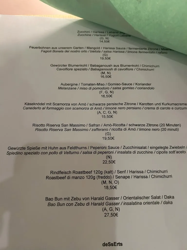 Menu_Restaurant Bistro Alma9_Borzano_image_1