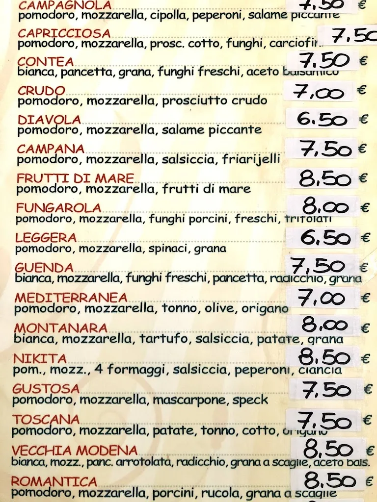 Menu_Cheeky Pizza Di Naldo Colella_Ca' di Sola_image_2